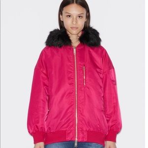 Armani Exchange Oversized Padded Bomber Jacket XL